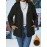 Plus Size, Women's Plus Size Elegant Hooded Jacket - All-Season Lightweight Coat with Collar & Umbrella Hem, Structured H-Line Silhouette, Machine Washable Durable Fabric - Office, Party, Wedding Coat for Professional & Casual Attire (No Belt
